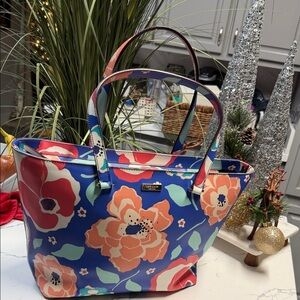 Kate Spade Vibrant Floral Tote